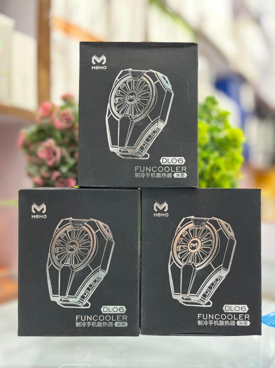 Memo DL06 Phone Cooler – Portable Gaming Cooling Fan ( FREE FIRE x PUBG )