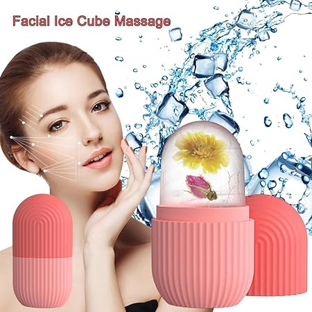 Marble Jade Roller Combo – Stone Marble Roller, Ice Roller Facial Massager & Derma Rolle