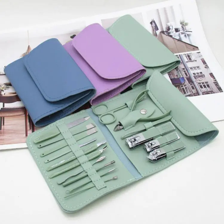 16-in-1 Stainless Steel Nail Care Kit