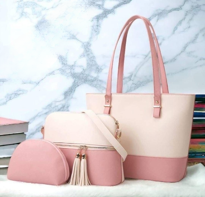 3 Piece Tote Handbag