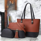 3 Piece Tote Handbag