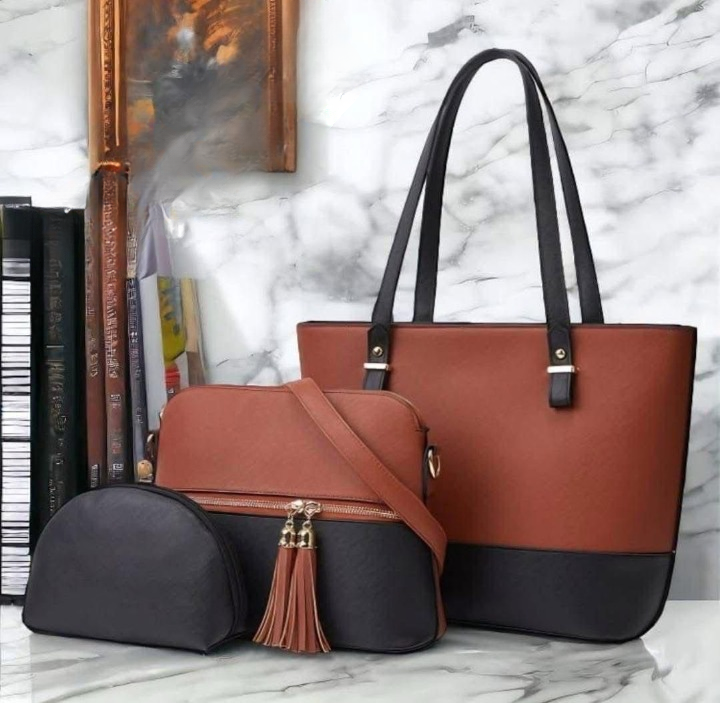3 Piece Tote Handbag