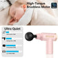Professional Smart Percussion Massage Gun With 4 Interchangeable Heads