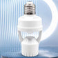 Smart Infrared PIR Motion Sensor E27 Bulb Holder | Auto On/Off Socket Switch