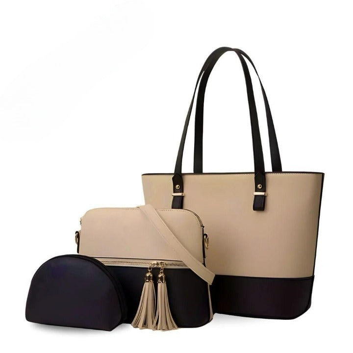 3 Piece Tote Handbag