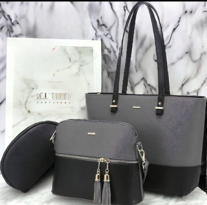 3 Piece Tote Handbag