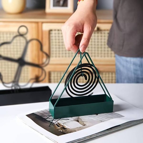 1Pc Heavy Premium Quality Powder Coated Mosquito Coil Holder