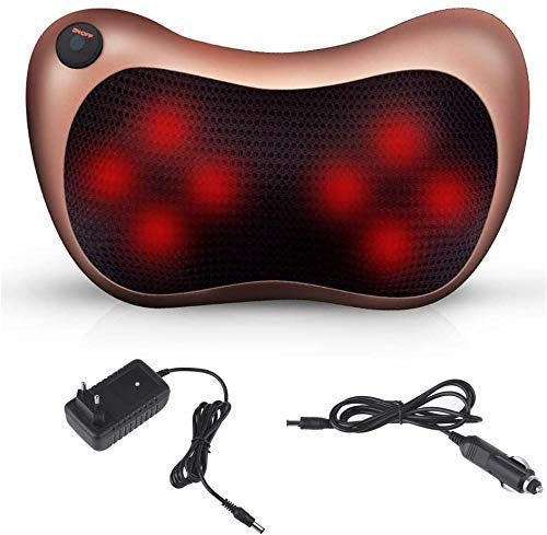 Electric Massager for Neck, Back, Shoulder, Waist, Muscle Pain Relief with Heat Function