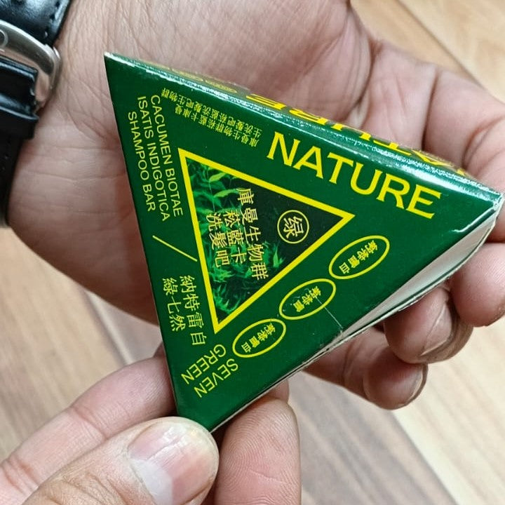Leaf And Wusiman Grass Extract Hair Care Shampoo Soap