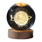 Crystal Ball Night Light Desktop Lamp